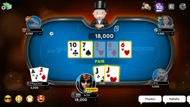 Captura de tela de Monopoly Poker 8