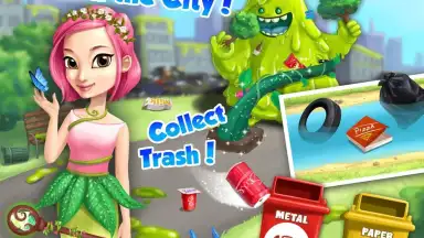 Captura de tela de Power Girls Super City 6
