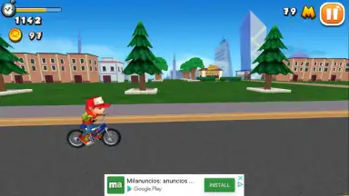 Captura de tela de Bike Race 3D 9