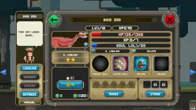 Captura de tela de Tiny Dino World 8