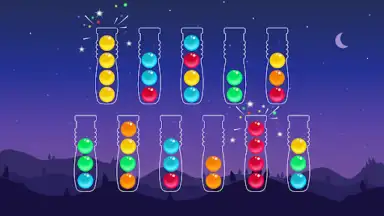 Captura de tela de Ball Sort Master - Puzzle Game 17