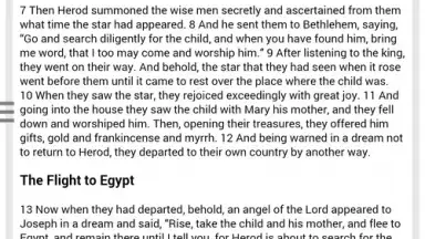 Captura de tela de Daily Bible 3