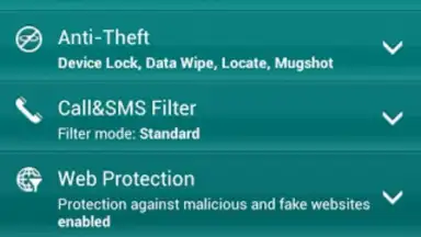 Captura de tela de Kaspersky Antivirus & VPN 2