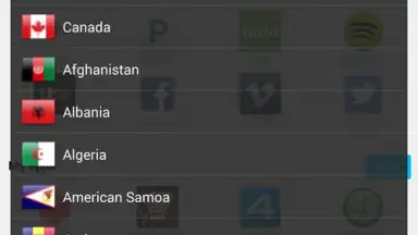 Captura de tela de Hola VPN Proxy Plus 6