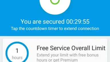 Captura de tela de Vpnster: VPN 5