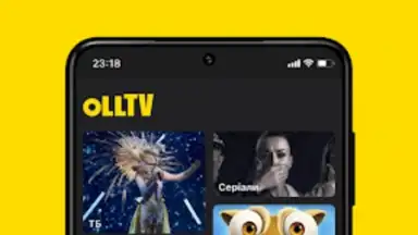 Captura de tela de OLL.TV. ТВ, кино, футбол в HD. 2