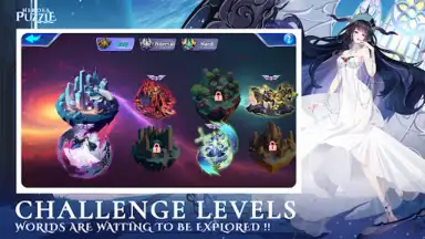 Captura de tela de Heroes Puzzles 4