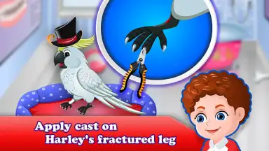 Captura de tela de Baby Hazel Pet Hospital 7