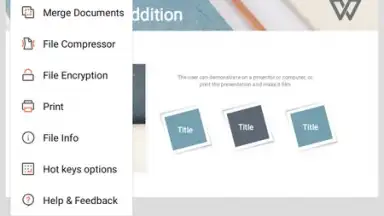 Captura de tela de WPS Office 20