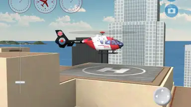 Captura de tela de Helicopter Flight Simulator 2