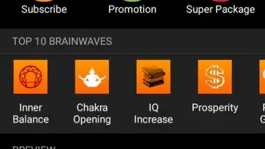 Captura de tela de Brainwave-calm, stress relief 5