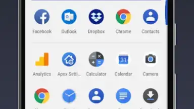 Captura de tela de Apex Launcher 7