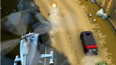 Captura de tela de Smash Bandits Racing 1