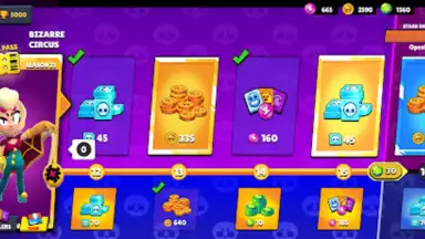 Captura de tela de Brawl Pass 5