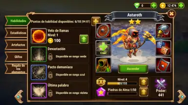 Captura de tela de Hero Wars 4