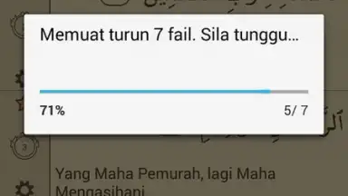 Captura de tela de Quran Bahasa Melayu 9