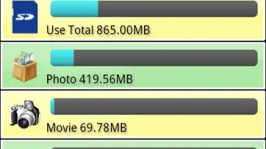 Captura de tela de Data Folder 2