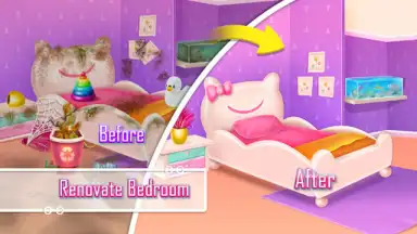 Captura de tela de Home Clean - Design Girl Games 23