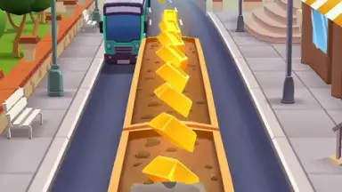 Captura de tela de Talking Tom: Gold Run 8
