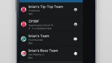 Captura de tela de Yahoo Fantasy Sports 8