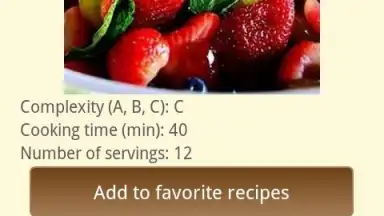 Captura de tela de Salad recipes 2