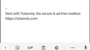 Captura de tela de Tuta 2