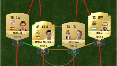 Captura de tela de FUT 17 DRAFT 4