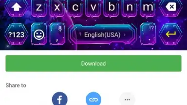 Captura de tela de Facemoji Emoji Keyboard Pro 4