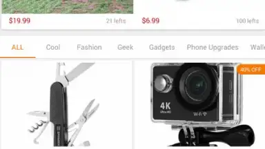 Captura de tela de GearBest 1