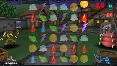 Captura de tela de Spellfall - Puzzle Adventure 5