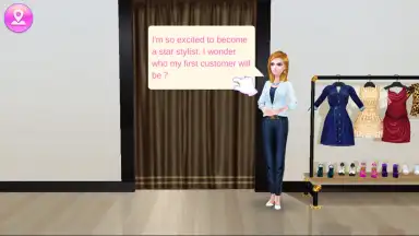 Captura de tela de Stylist Girl 4