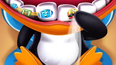 Captura de tela de Pet Doctor Kids Dentist Game 2
