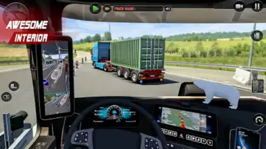 Captura de tela de Truck Driver Game: Cargo Truck 4