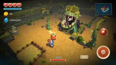 Captura de tela de Oceanhorn 5