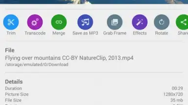 Captura de tela de VidTrim - Video Editor 3