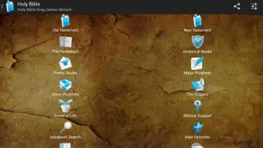 Captura de tela de Holy Bible King James Version 15
