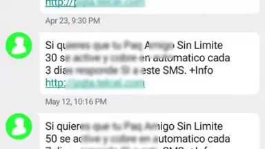 Captura de tela de Messages SMS & MMS 3