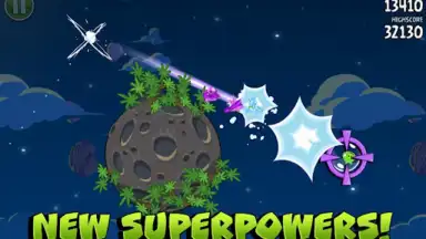 Captura de tela de Angry Birds Space 5