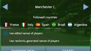 Captura de tela de True Football 3 9