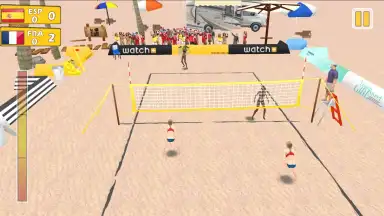 Captura de tela de Volleyball: Spike Master 10
