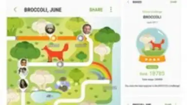 Captura de tela de Samsung Health 2