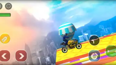 Captura de tela de Police Bike Stunts Games 13