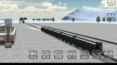 Captura de tela de Train Passenger Driving Simulator 3