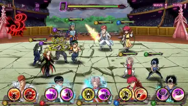 Captura de tela de Yu Yu Hakusho 100% Maji Battle 1