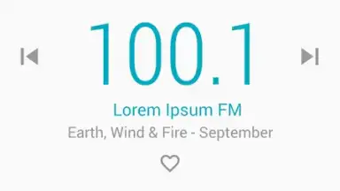 Captura de tela de FM Radio 4