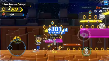 Captura de tela de Sonic Rumble 2