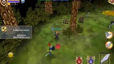 Captura de tela de Pocket Legends 4