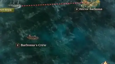 Captura de tela de Pirates of the Caribbean: Tides of War 2