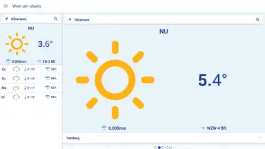 Captura de tela de Buienradar 16