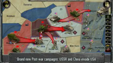 Captura de tela de Strategy & Tactics: USSR vs USA 9